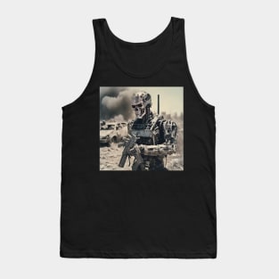 Cyborg Soldier #2 Tank Top